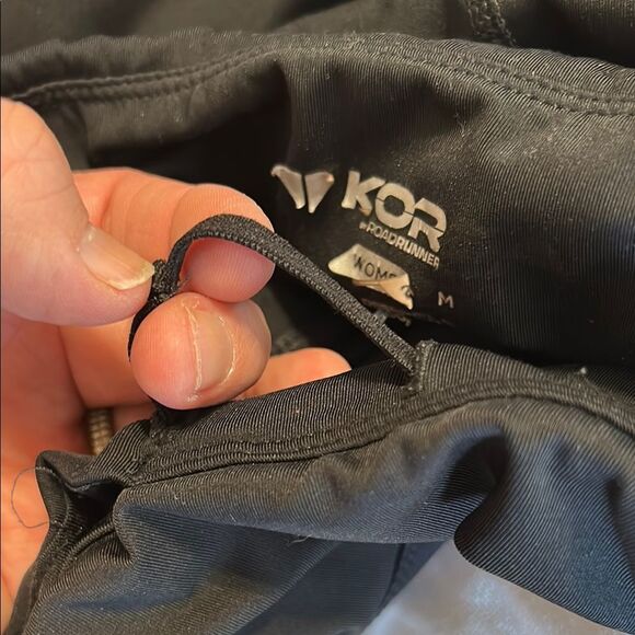 KORSA by Roadrunner Women's Medium Black Leggings Compression Running Reflective - Picture 11 of 14